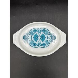 Vintage Pyrex Horizon Blue Casserole Replacement Lid Only 943C 22